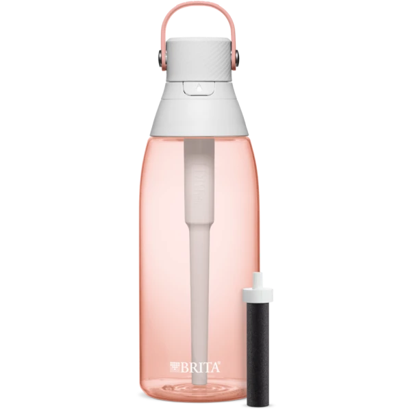 Brita Premium Filtering Water Bottle - Hard Sided Plastic, 36oz