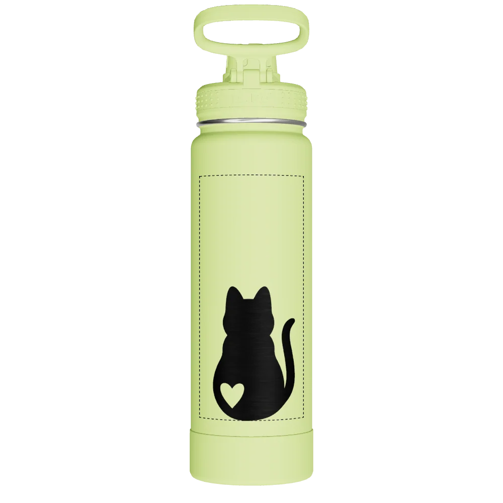 Takeya Actives Water Bottle With Spout Lid - 24oz Citron Green