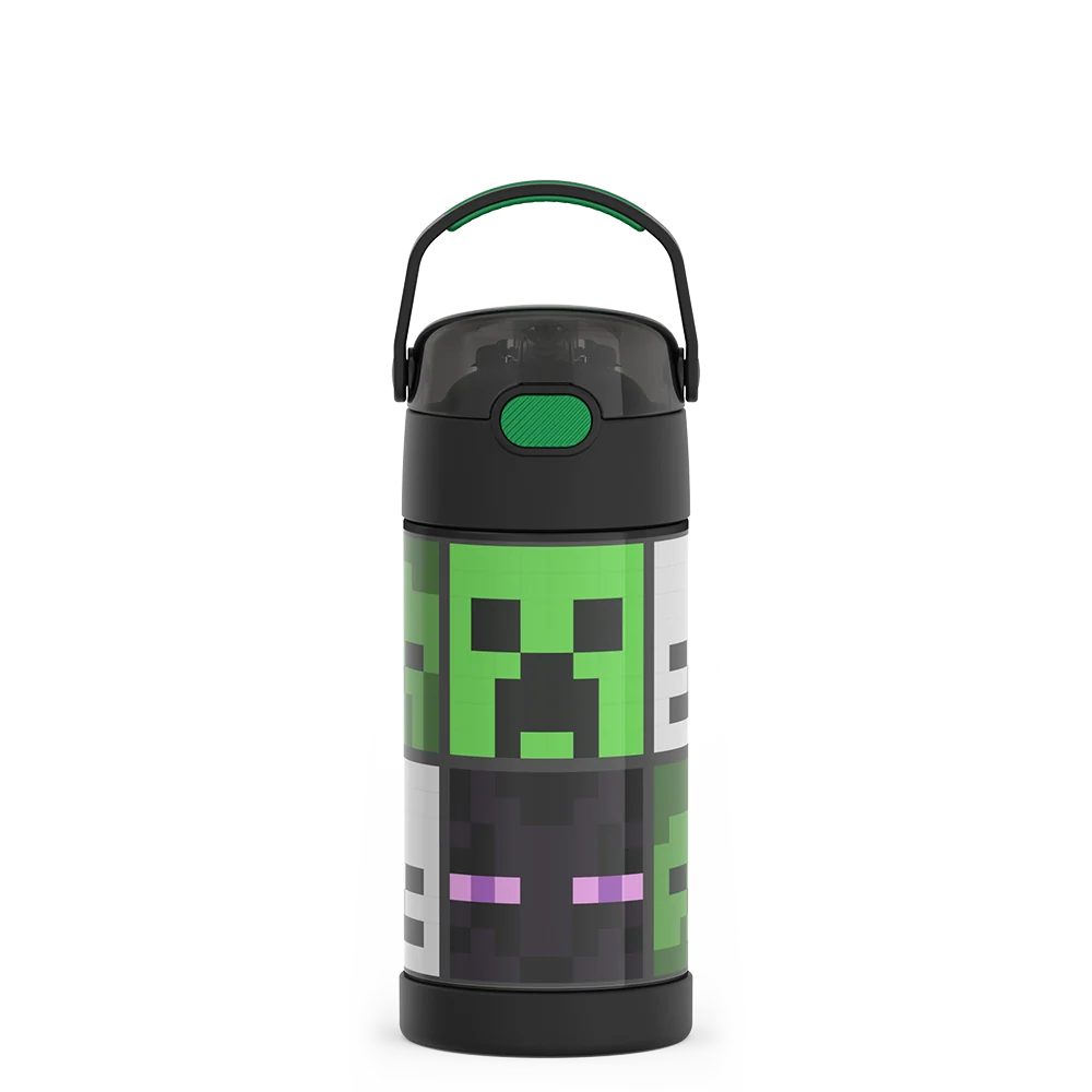 THERMOS 12oz FUNtainer® Water Bottle Minecraft