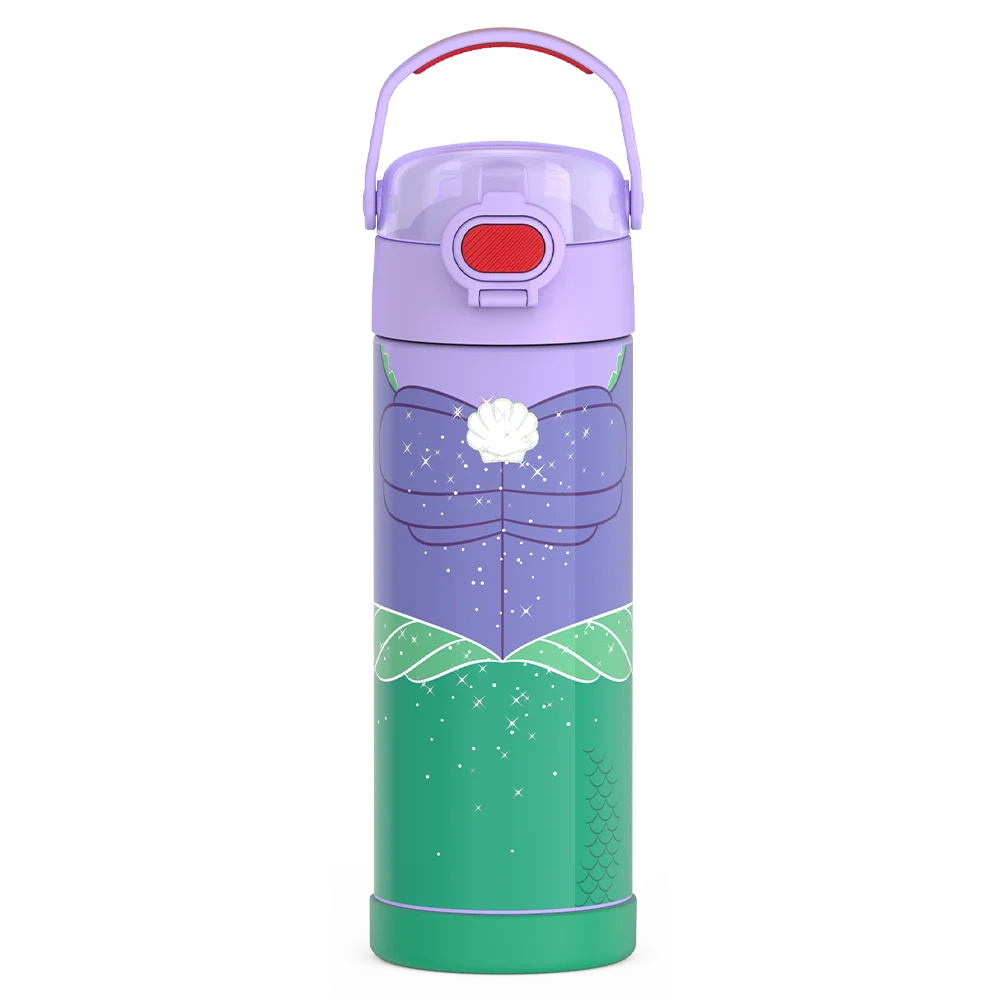 THERMOS 16oz FUNtainer® Water Bottle Disney Princess Ariel