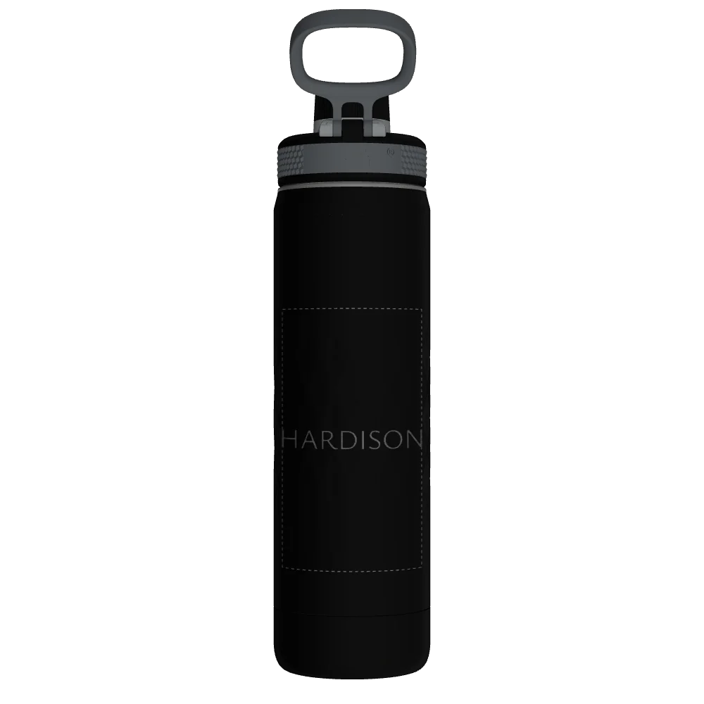 Takeya Sport Water Bottle - 22oz Obsidian Spout - Model 51315-TAKEYA-SPORT-WATER-BOTTLE-CUSTOMIZED-91-22OZ-OBSIDIAN-SPOUT