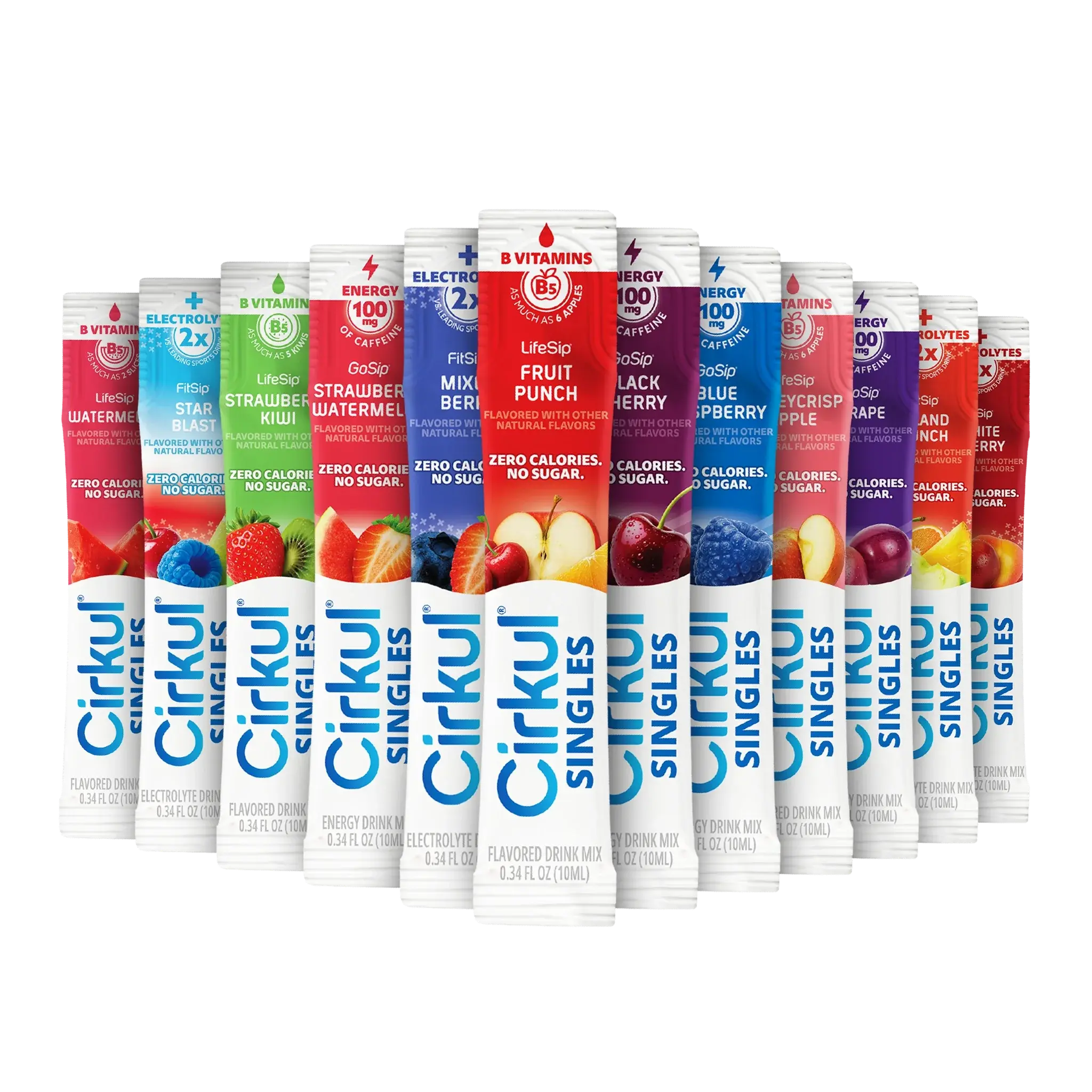 Cirkul 24-Pack Cirkul® Singles Variety Bundle - Model BUND-SINGLES-24PK