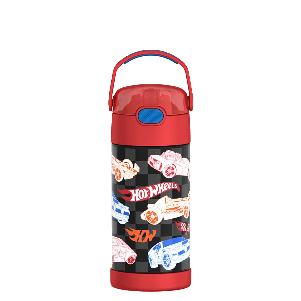 THERMOS 12oz FUNtainer® Water Bottle Hot Wheels™