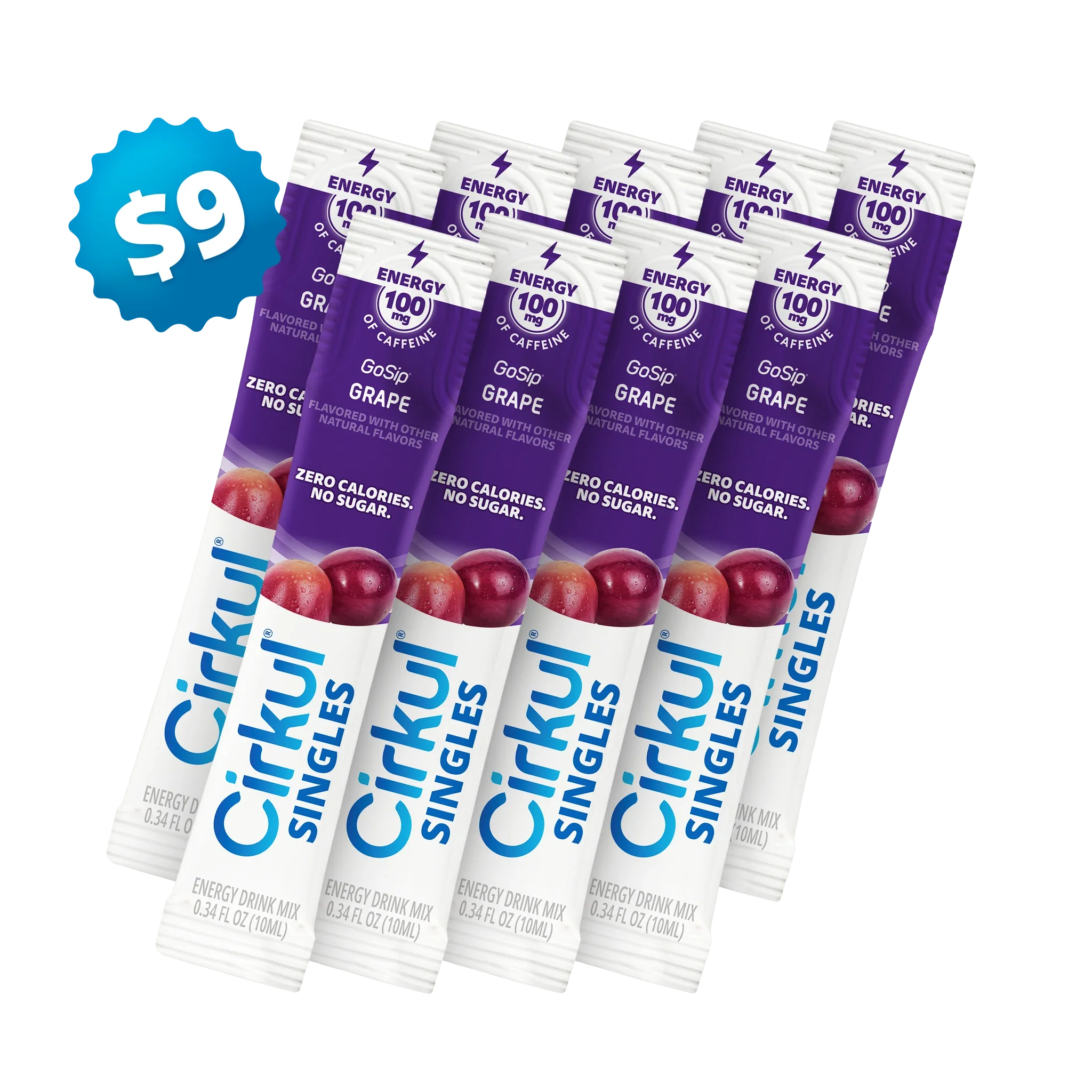 Cirkul 9 For $9 - GoSip® Grape