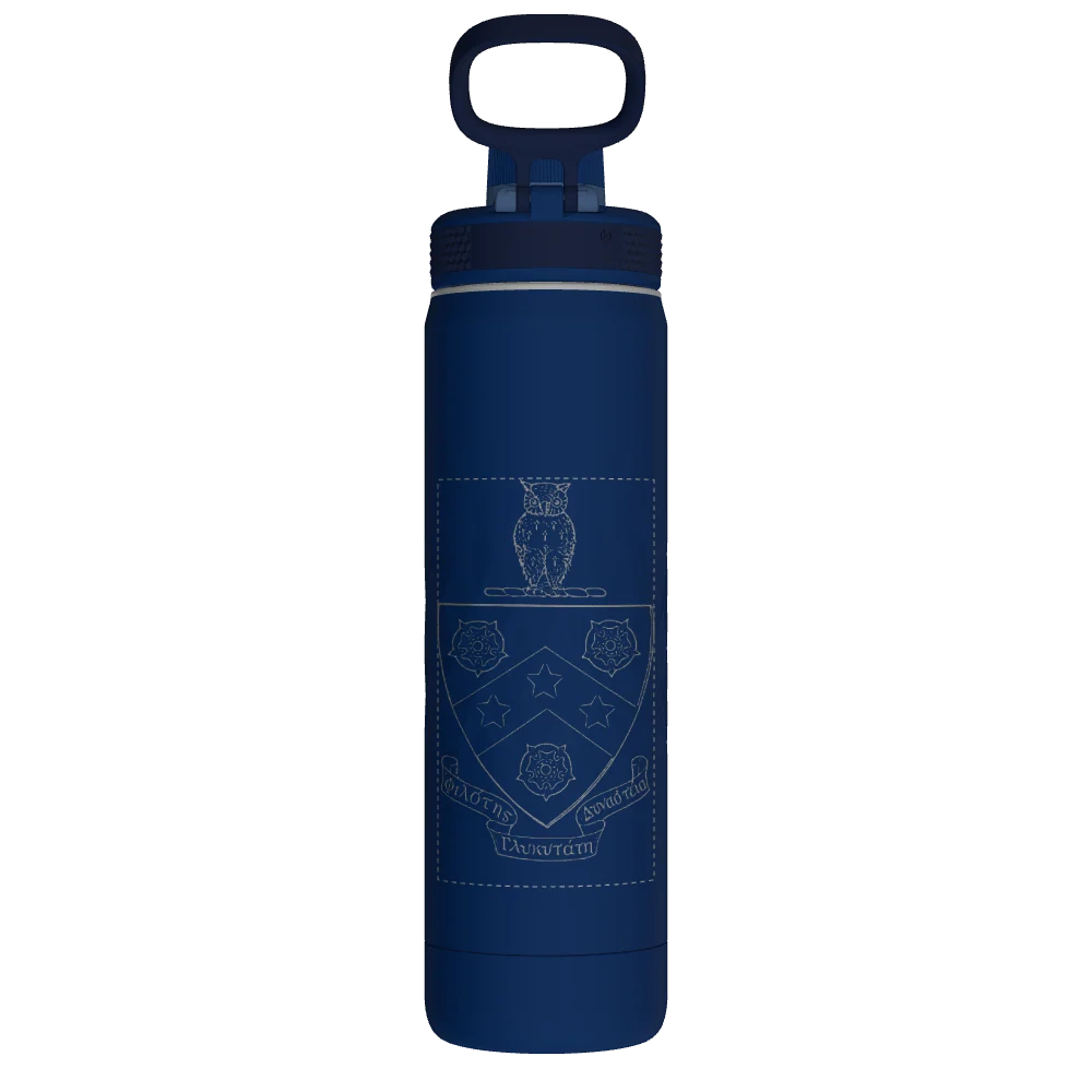 Takeya Sport Water Bottle - 22oz Indigo Spout - Model 51316-TAKEYA-SPORT-WATER-BOTTLE-CUSTOMIZED-70-22OZ-INDIGO-SPOUT
