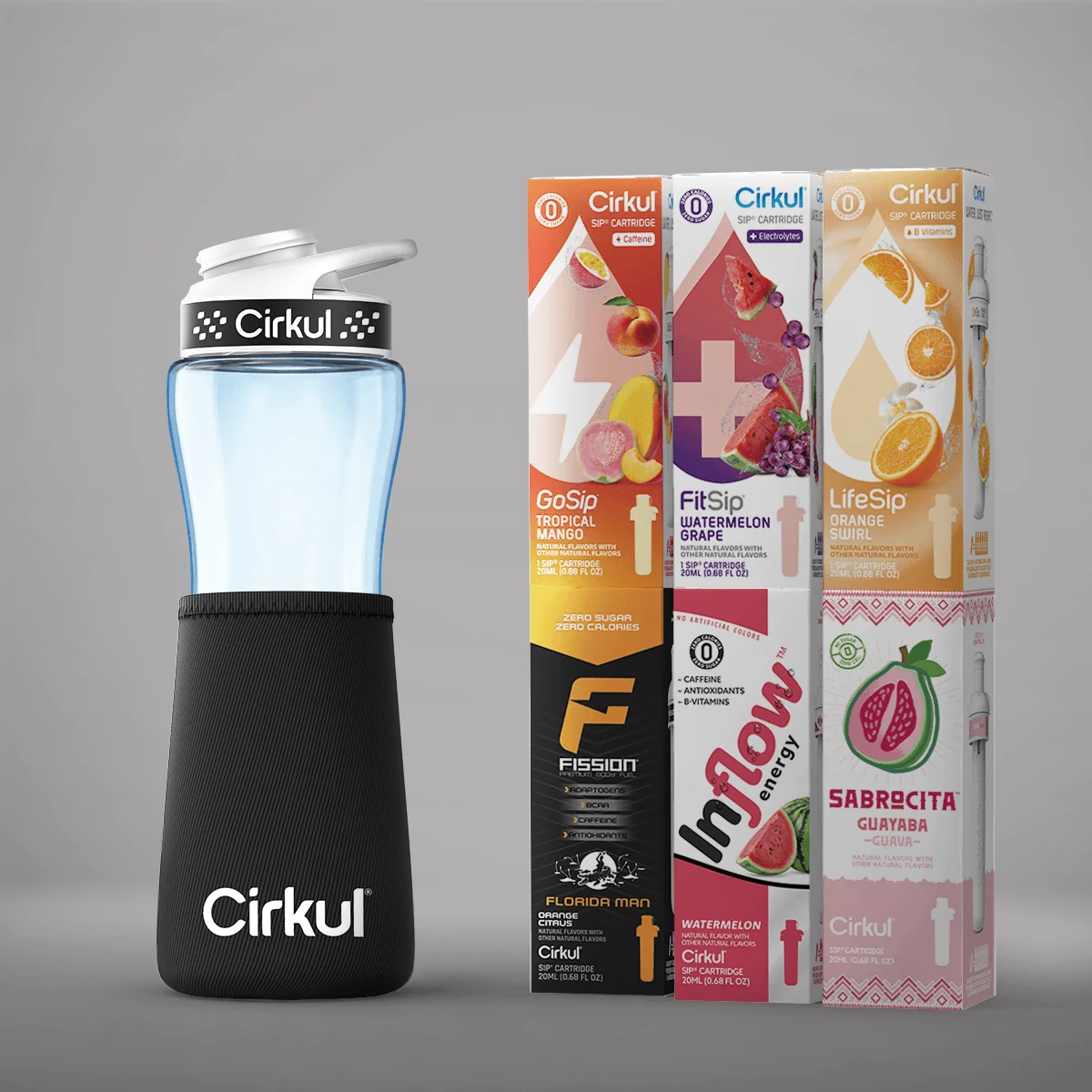 Cirkul Black National Hydration Day Kit