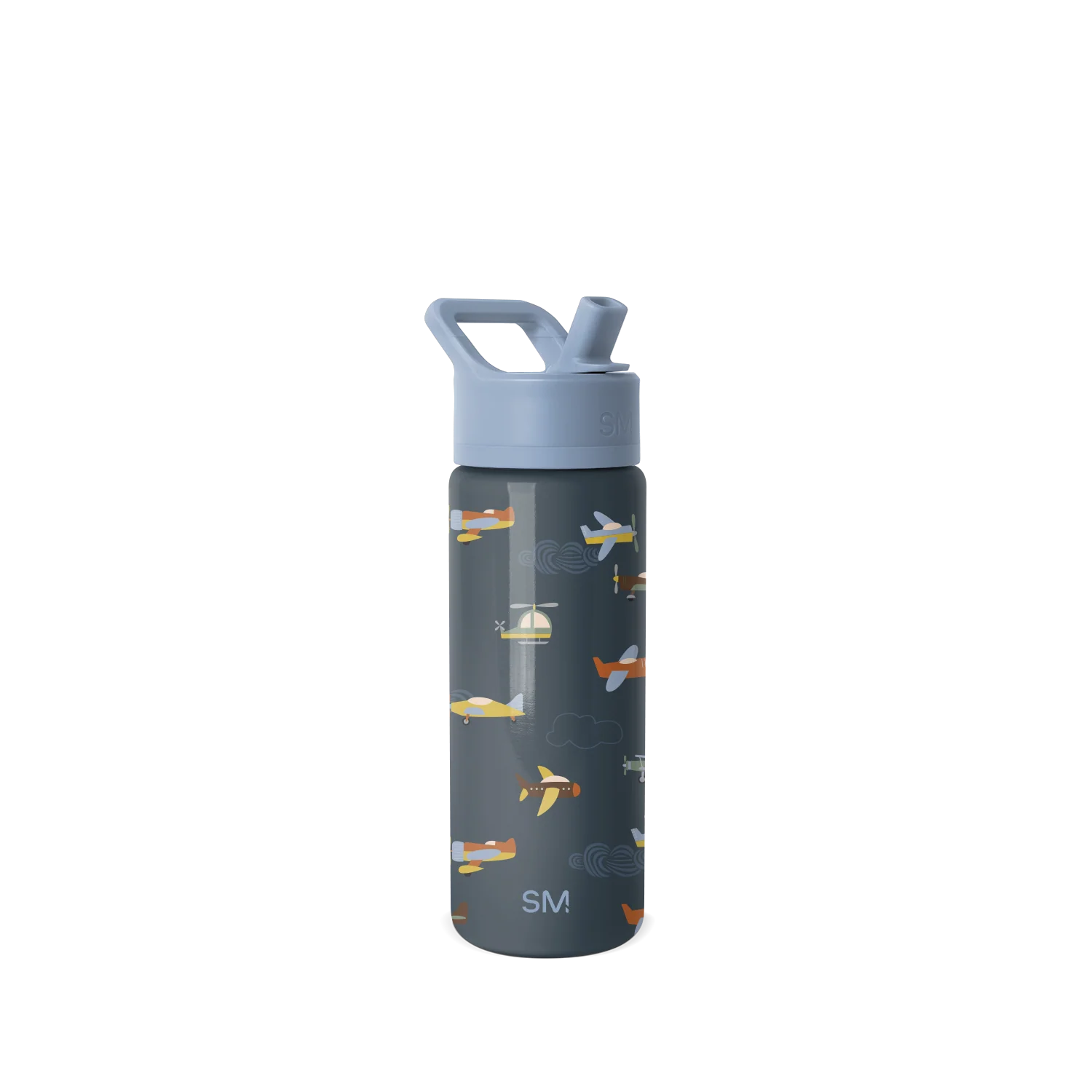 Simple Modern Summit Kids Water Bottle with Straw Lid - 18oz Wheels Up