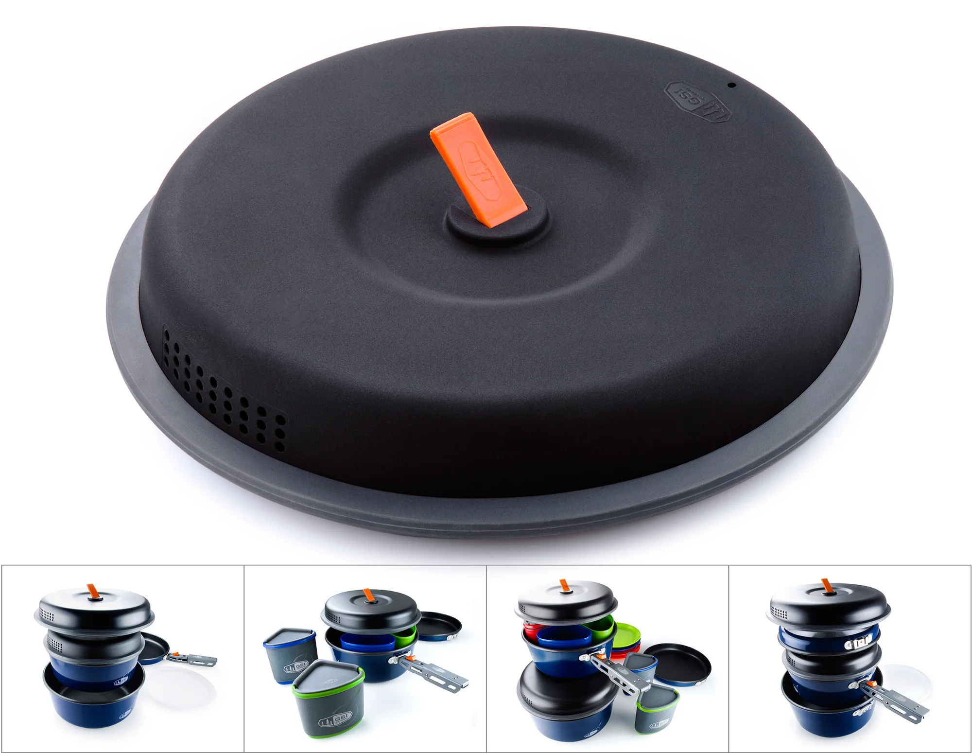 GSI Outdoors 2L nFORM Crossover and Destination Strainer Lid