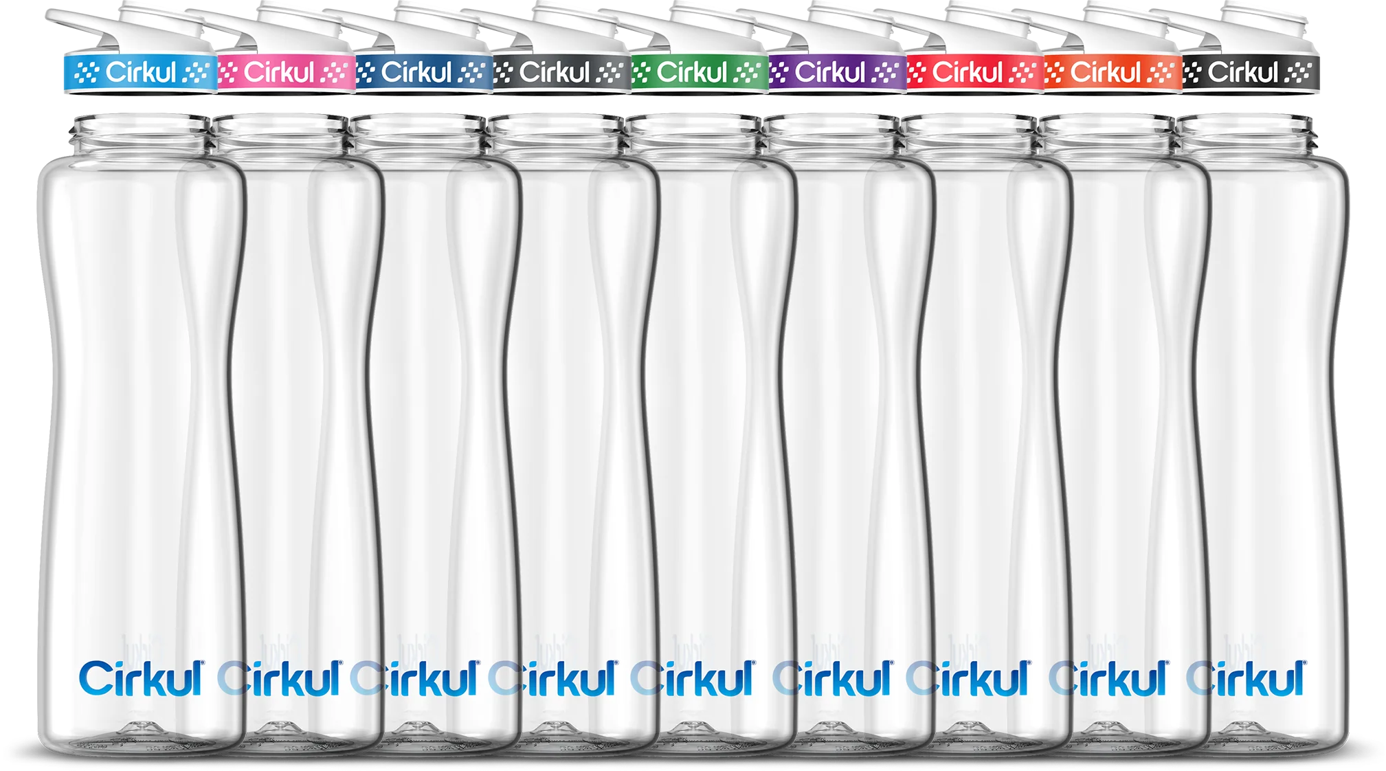 Cirkul Add-on: 42oz. Plastic Bottle & Comfort Grip Lid