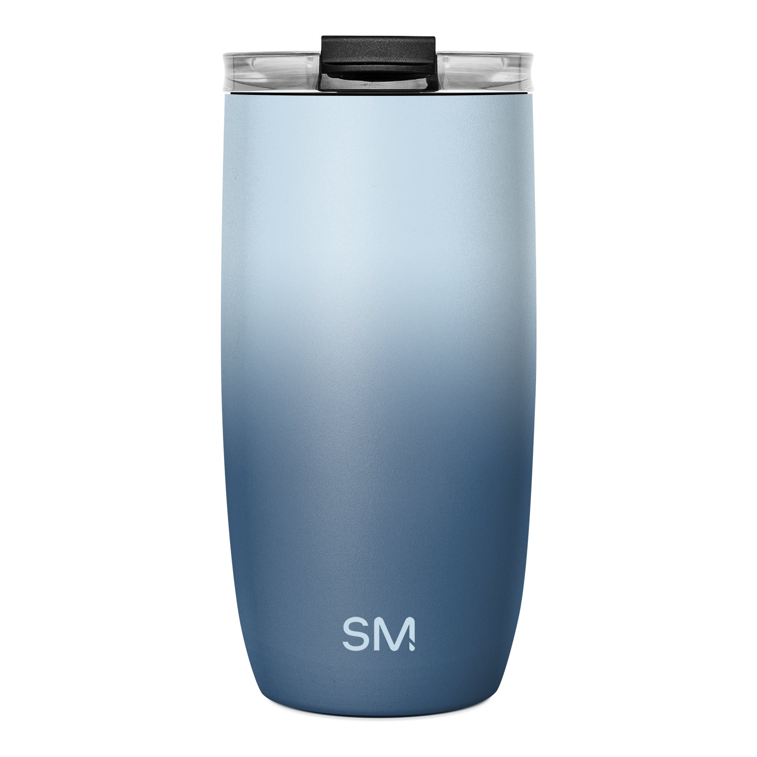 Simple Modern Voyager Tumbler with Clear Flip Lid & Straw - 16oz Stormy Skies