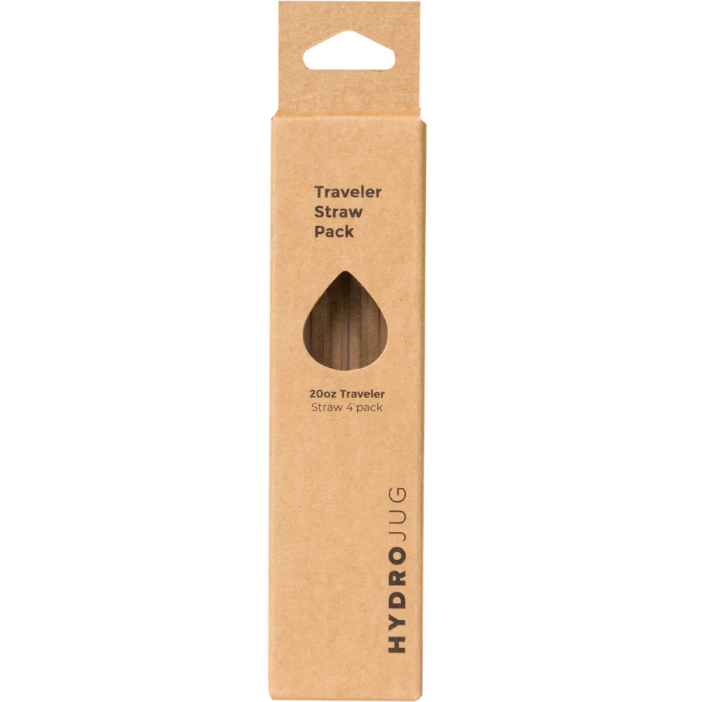 HydroJug 20oz Traveler Straws
