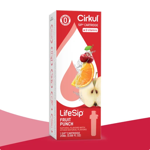 Cirkul LifeSip Fruit Punch - Model 1PKLIFEFP