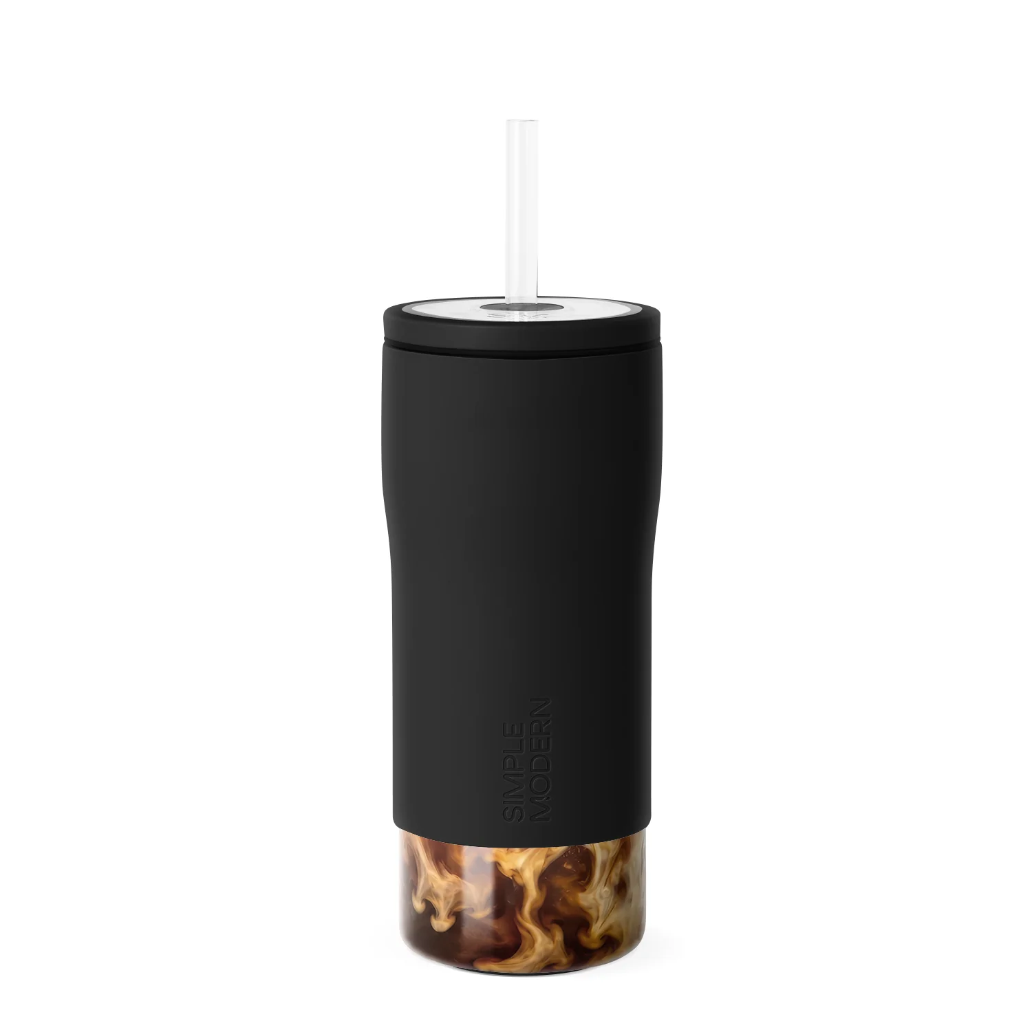 Simple Modern Iced Clarity Cup - 20oz - Midnight Black