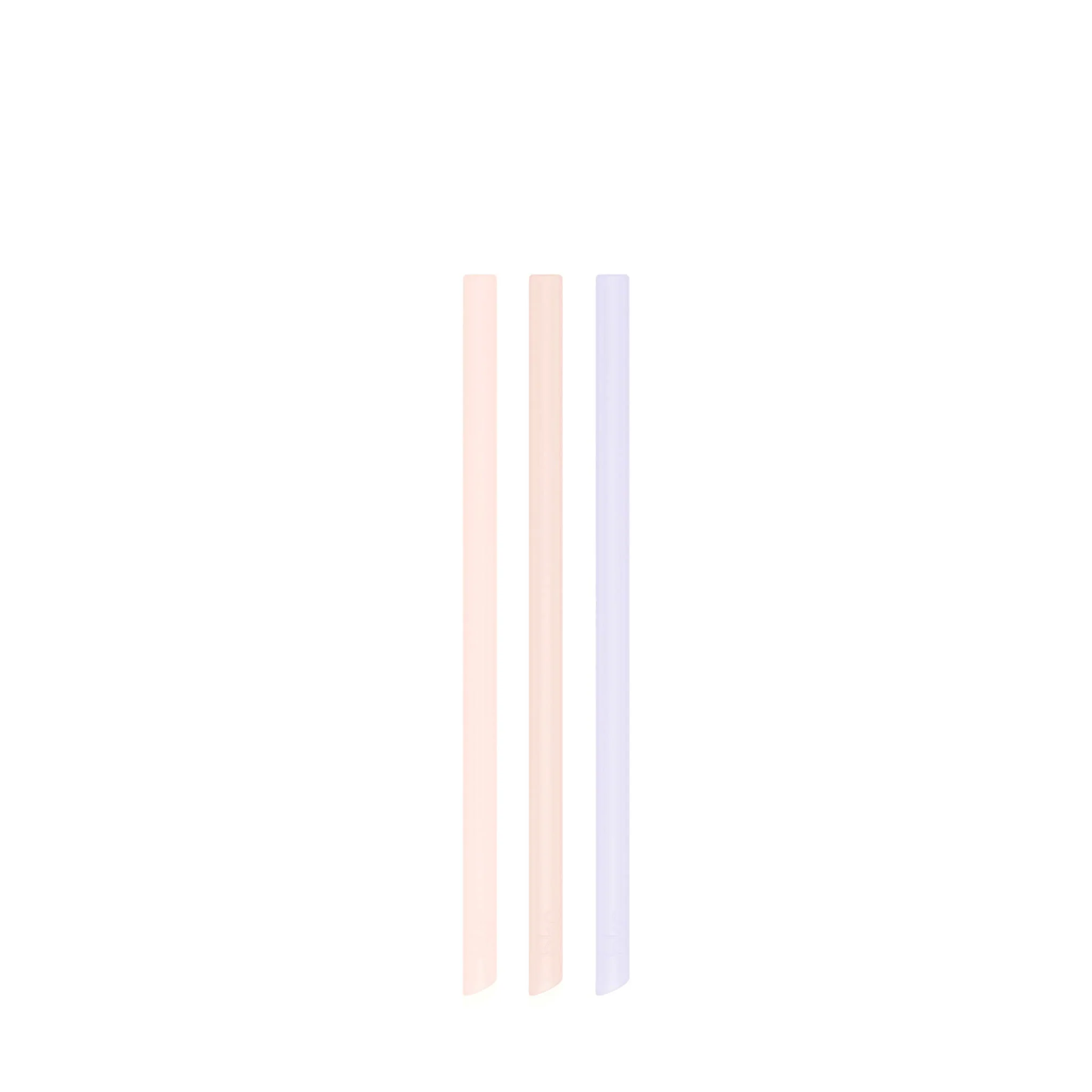 bkr COTTON CANDY LITTLE CUP STRAWS 355mL (12oz) SET OF THREE