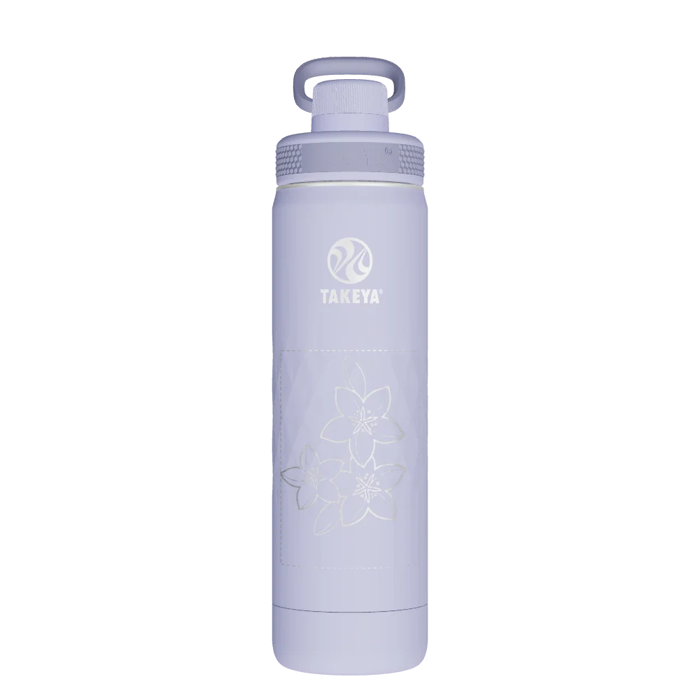 Takeya Sport Water Bottle - 22oz Moonlight Spout - Model 51319-TAKEYA-SPORT-WATER-BOTTLE-CUSTOMIZED-130-22OZ-MOONLIGHT-SPOUT
