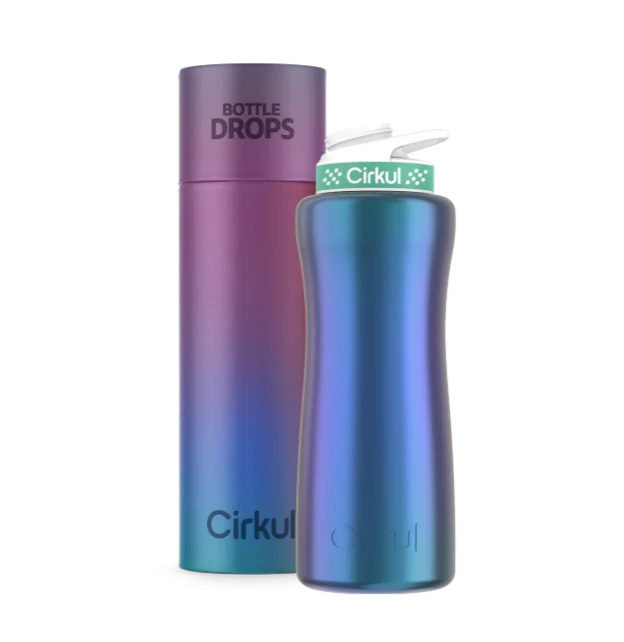 Cirkul Limited Edition: 32oz. Chameleon Stainless Steel Bottle & Lid