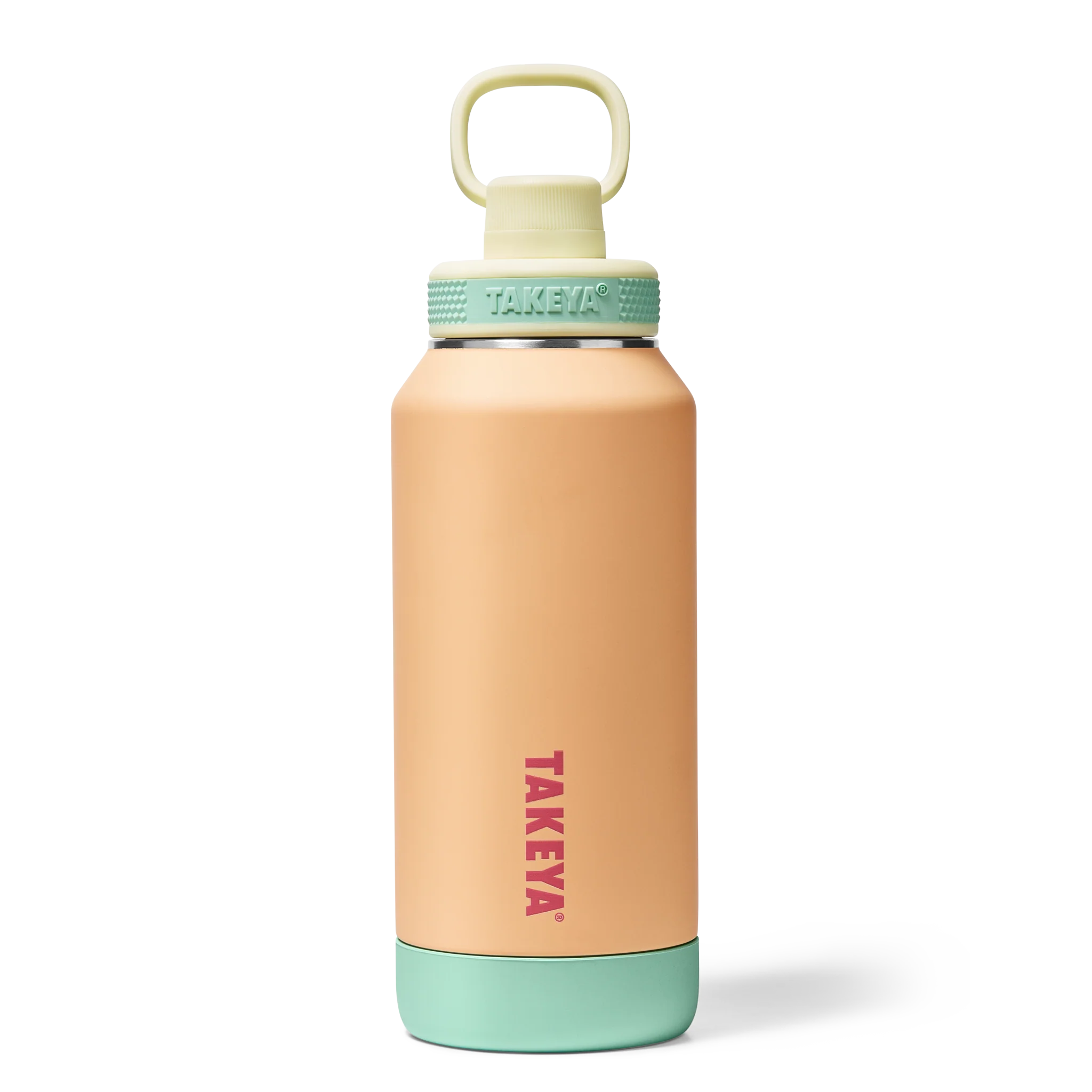 Takeya Sport Soft Touch Water Bottle With Spout Lid