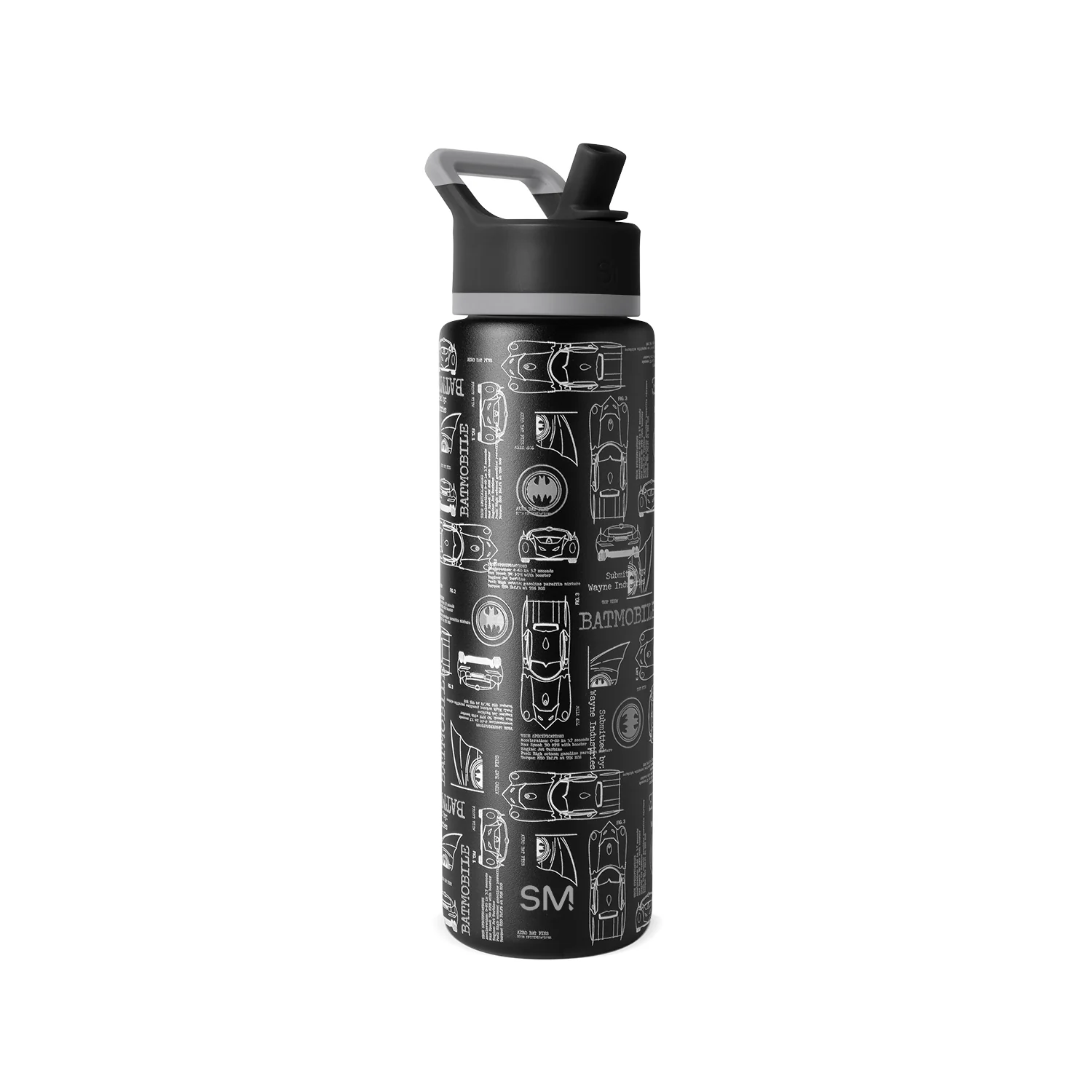 Simple Modern Summit Water Bottle with Straw Lid - 30oz Batwheels Schematics
