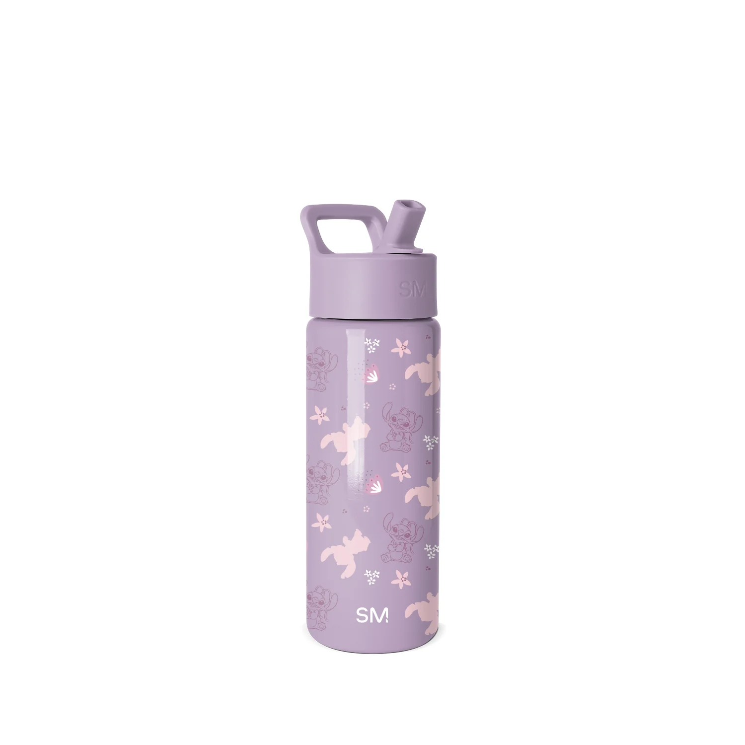 Simple Modern Summit Kids Water Bottle with Straw Lid - 18oz Stitch Experiment 624