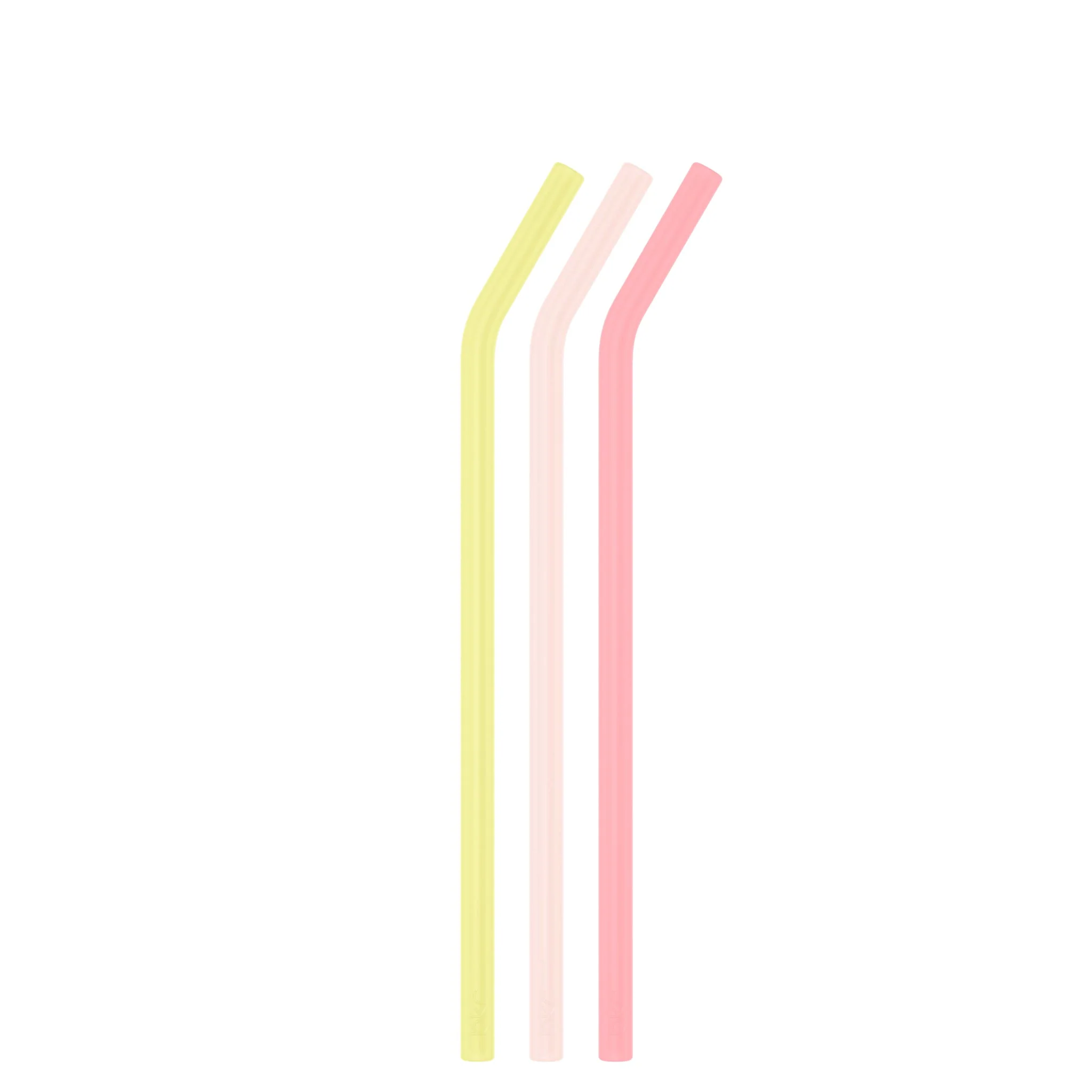 bkr LEMONADE STAND BIG STRAWS SET OF THREE