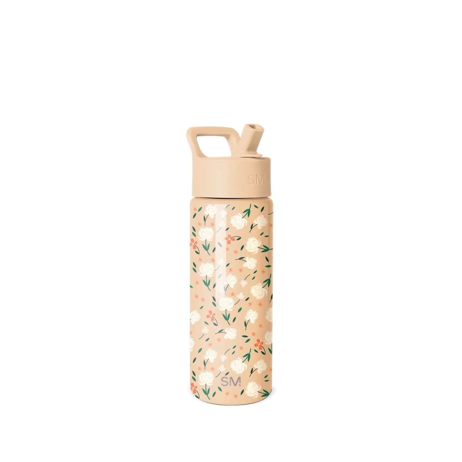 Simple Modern Summit Kids Water Bottle with Straw Lid - 18oz Chloe Floral
